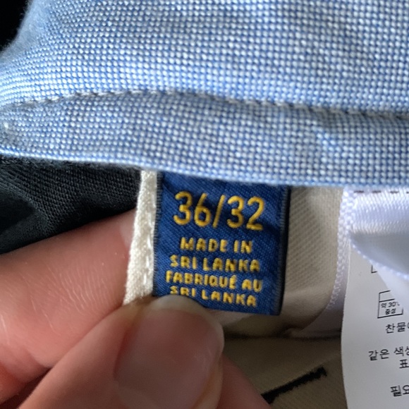 NWT Polo Ralph Lauren Stretch Straight Fit Black Pants - Picture 3 of 5